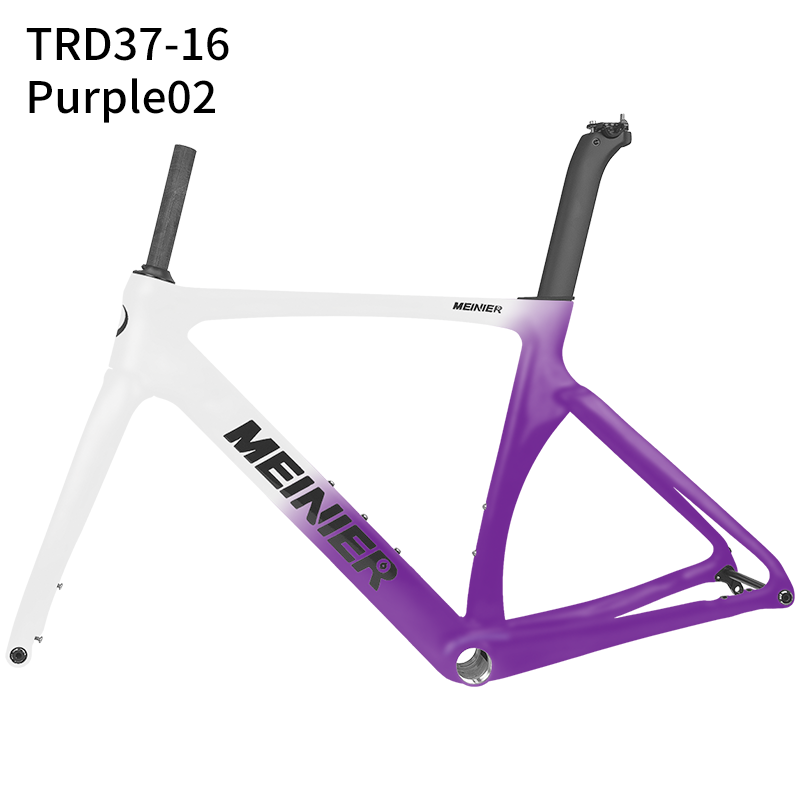 Carbon Road Bike Frame Internal Cable Routing T47 Max 32C Tire Lightweight Carbon Disc Road Bike Frame
