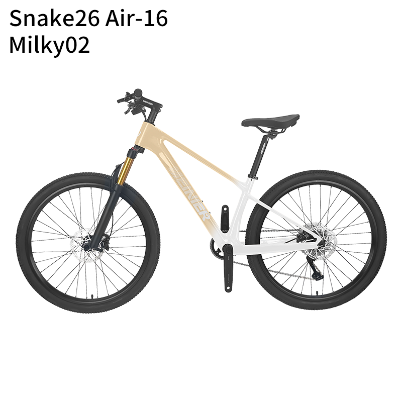 MEINIER Snake26 Air 26 Inch Carbon Fiber Mountain Bike DEORE M4120 10Speed Disc Brake Teen MTB