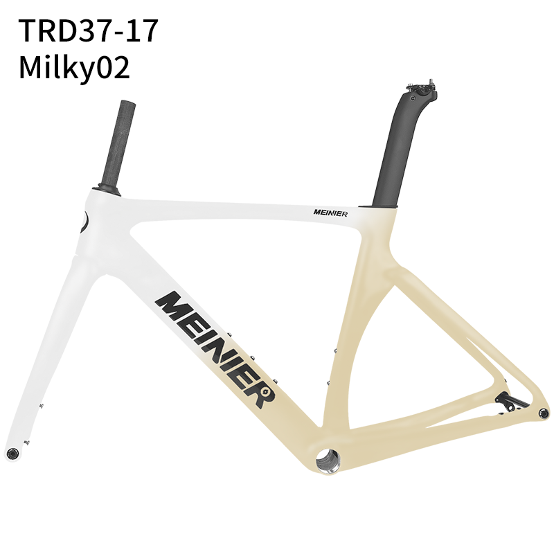 Carbon Road Bike Frame Internal Cable Routing T47 Max 32C Tire Lightweight Carbon Disc Road Bike Frame