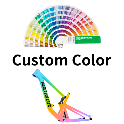 Lightweight 29er full suspension frame mtb Customizable Colors Soft Tail MTB Frame Carbon Fiber Mountain Bike Frame Boost 148x12mm UDH