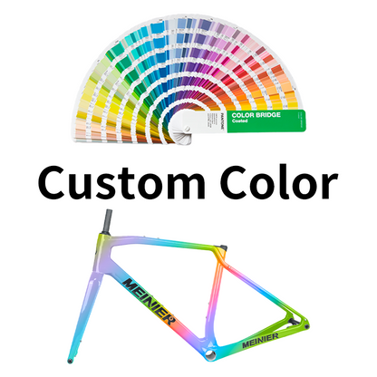 Carbon Gravel Frame Hub142x12mm Axle Disc Brake T47 Cyclocross Frame with Integrated Handlebar Gravel Bicycle Frame