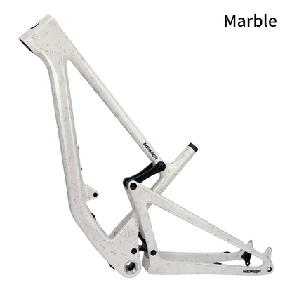 Lightweight 29er full suspension frame mtb Customizable Colors Soft Tail MTB Frame Carbon Fiber Mountain Bike Frame Boost 148x12mm UDH