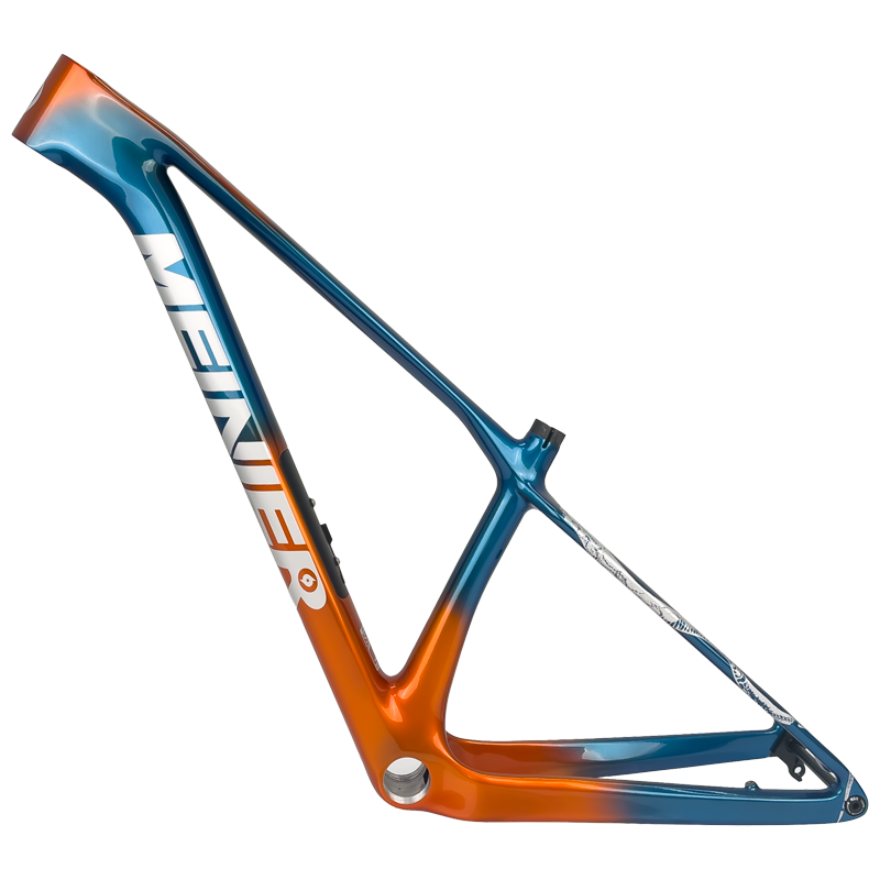 Carbon Hardtail Frame 29er 148x12mm Boost UDH MTB Frame Snake Pattern Carbon Fiber Mountain Bike Frame High Performance Lightweight