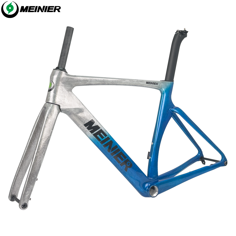 Carbon Road Bike Frame Internal Cable Routing T47 Max 32C Tire Lightweight Carbon Disc Road Bike Frame