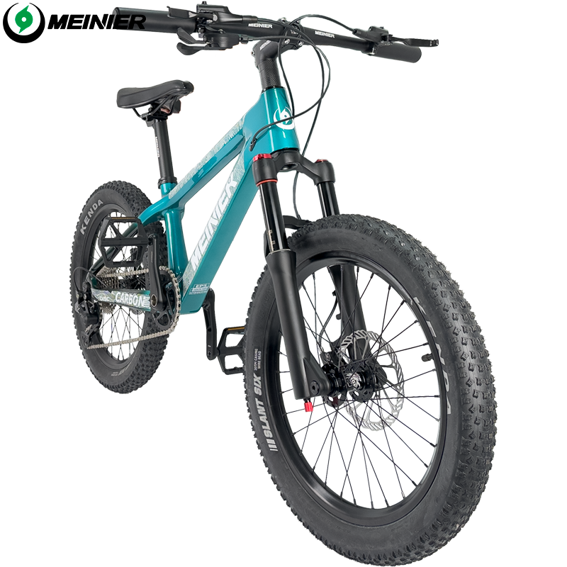 20er kids Bike with Suspension Fork Hard Tail Mtb with Shimano MT200 Disc Brake 20*2.6Tire