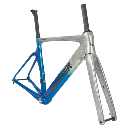Carbon Road Bike Frame Internal Cable Routing T47 Max 32C Tire Lightweight Carbon Disc Road Bike Frame