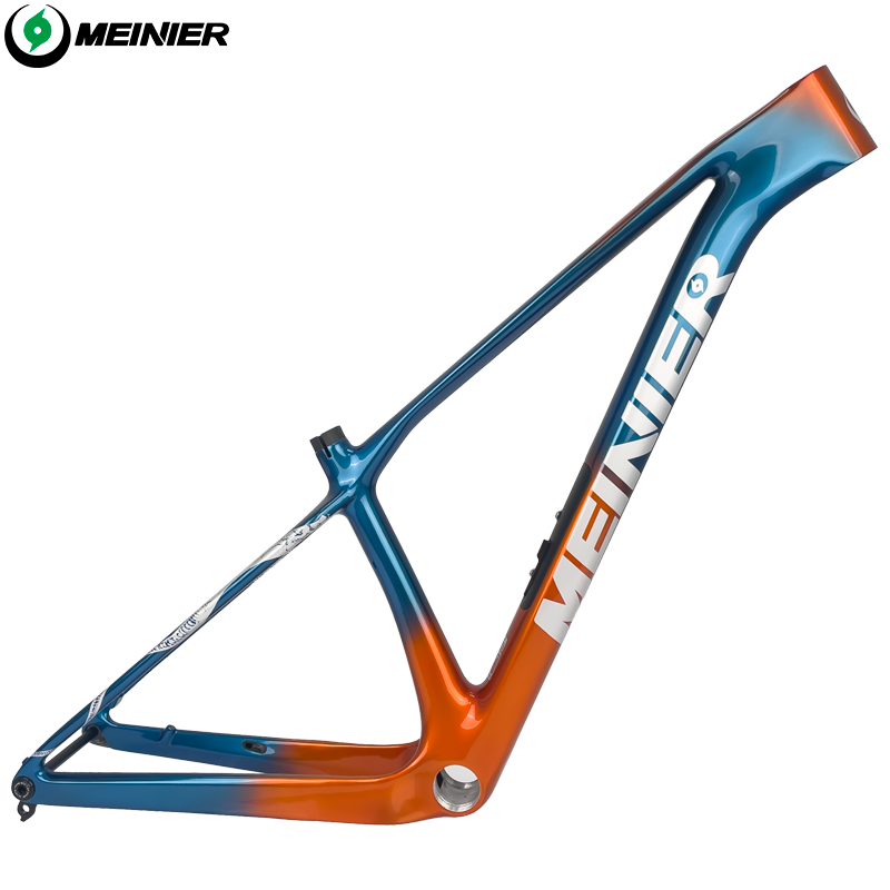 MEINIER SnakeMax Carbon Fiber Mtb Frame with Tool Box Full Hidden Cable Carbon Bicycle Frame 148x12mm UDH Mtb Hardtail Frame