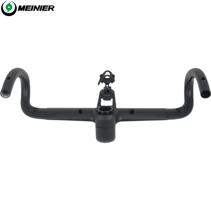 Road Bike Carbon Handlebar 420x90/100/110/120mm Integrated Handlebar Fully Hidden Cabel