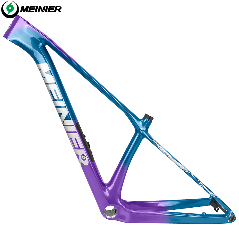 Carbon Hardtail Frame 29er 148x12mm Boost UDH MTB Frame Snake Pattern Carbon Fiber Mountain Bike Frame High Performance Lightweight