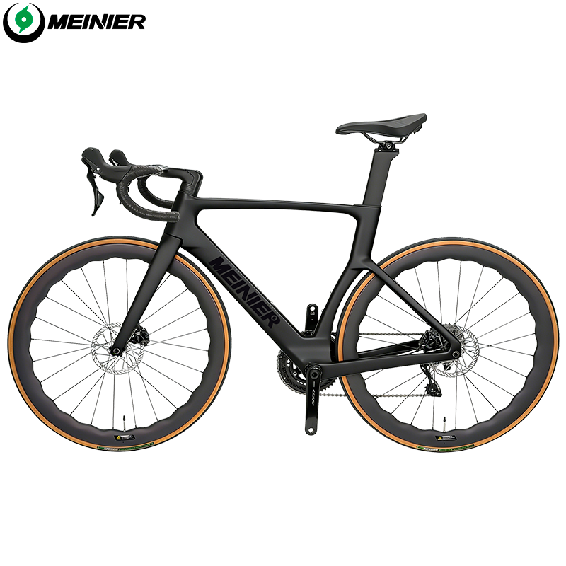 Carbon Road Bike 2x12 Speed Aerodynamic Design UDH Frame Race Bike for High Performance Cycling